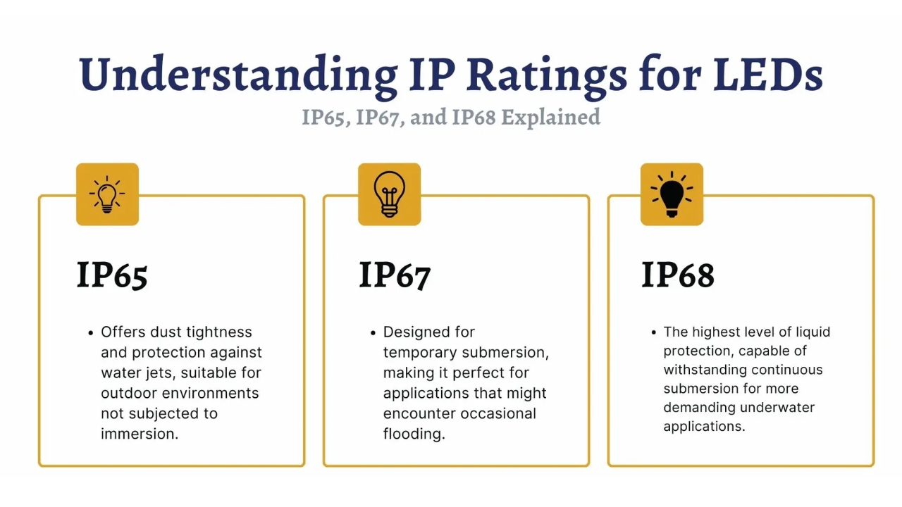 IP65 vs IP67 Quais são as principais diferenças