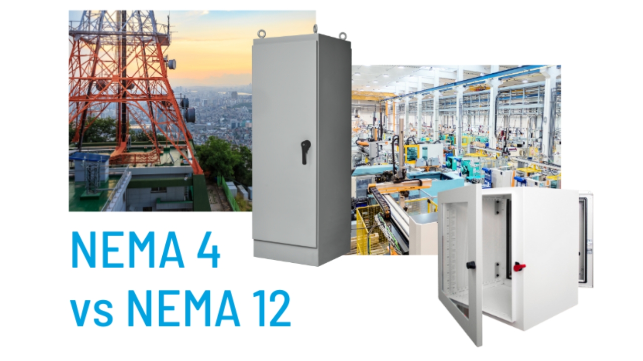 NEMA 12 vs NEMA 4 Enclosures – What You Need to Know